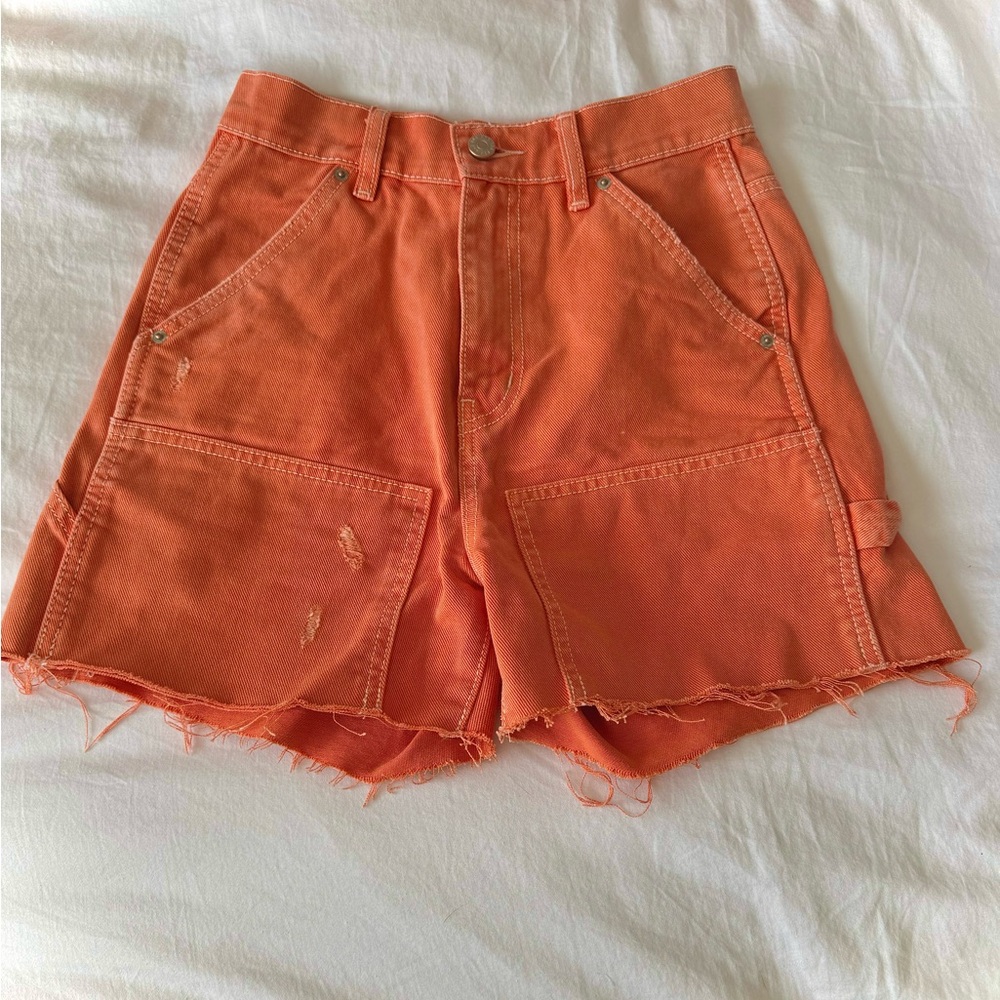 Urban Outfitters Orange Jorts
